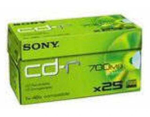 Sony 25-Pack CD-R 700 MB/80 Min