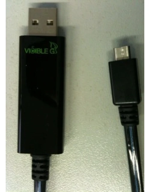 Dexim Visible Green Charger Micro-USB Anschluss