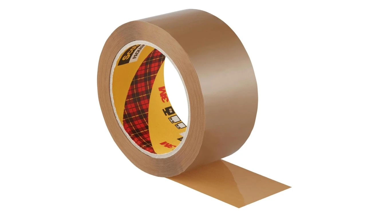 SCOTCH Heavy Verpackungsband braun 50mmx66m, 3 Stk.