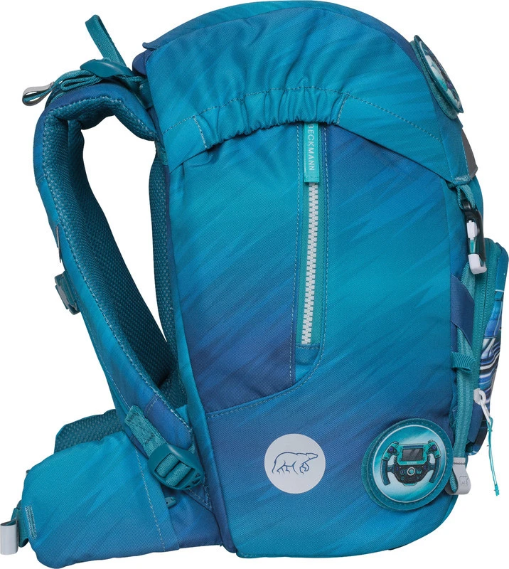 BECKMANN Schulrucksack Classic mit Wendetasche