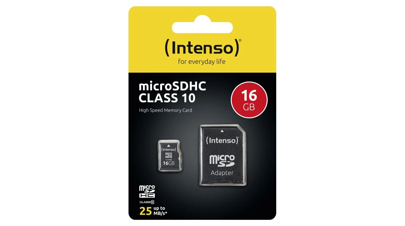 INTENSO Micro SDHC Card 16GB