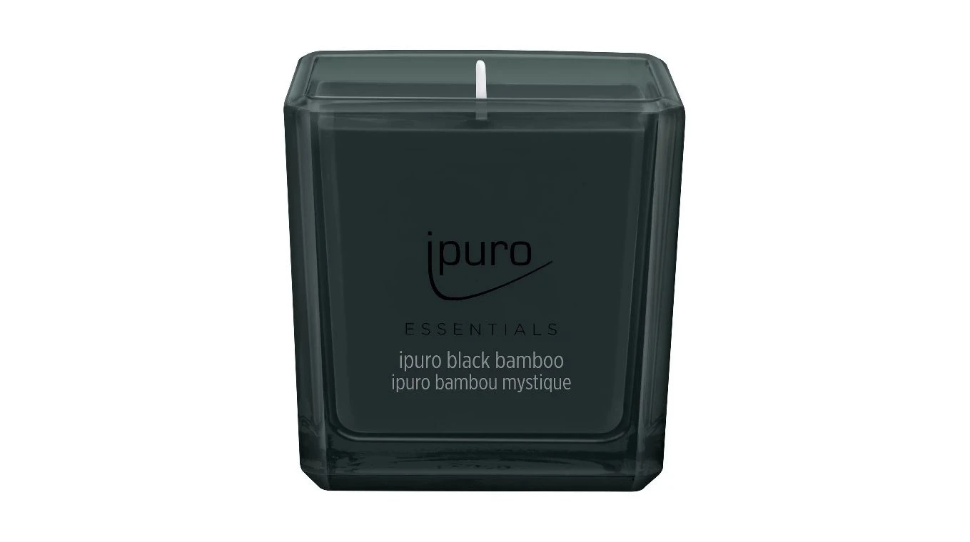IPURO Duftkerze Essentials Black Bamboo