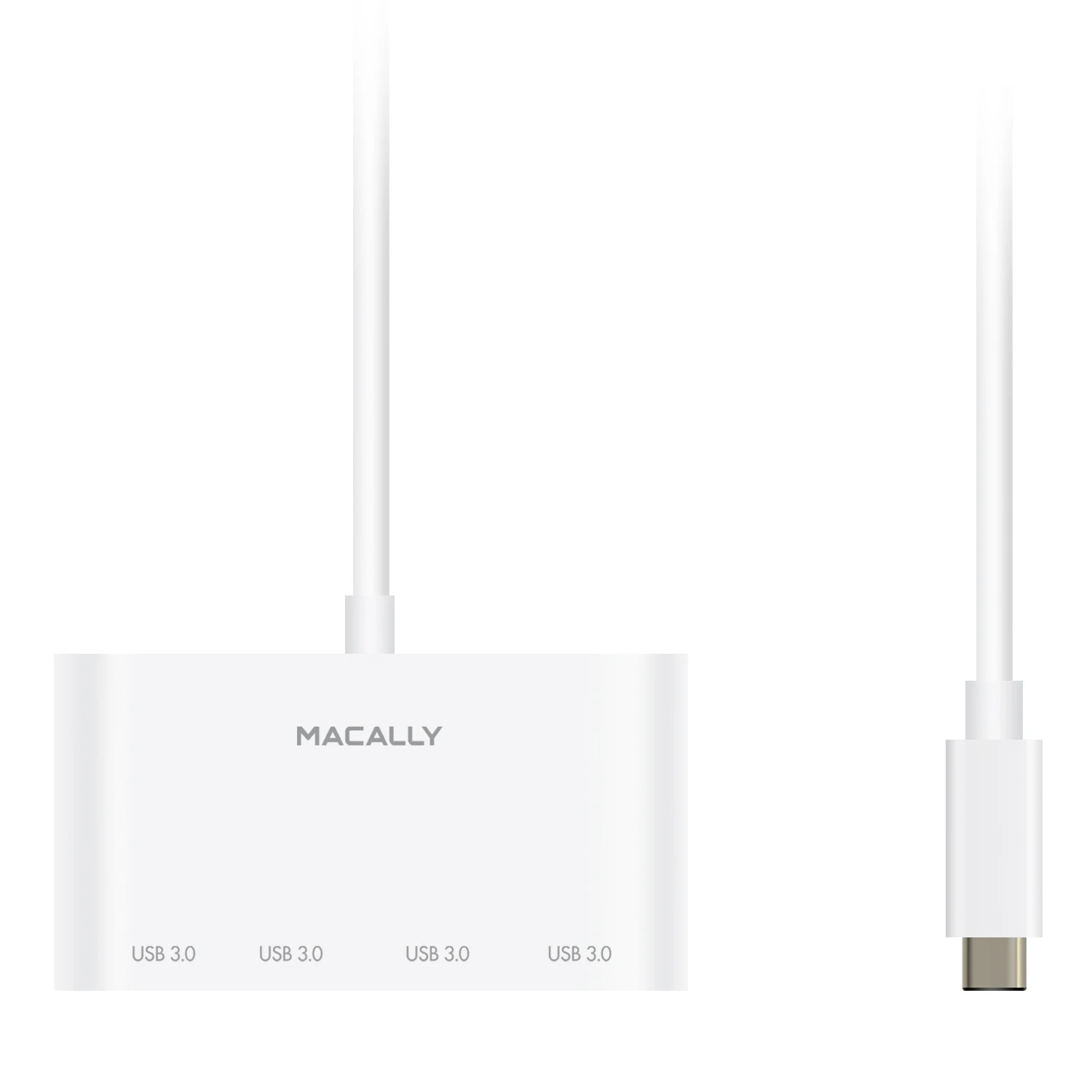MACALLY UCHUB4 USB-C Hub mit 4x USB 3.0 Ports