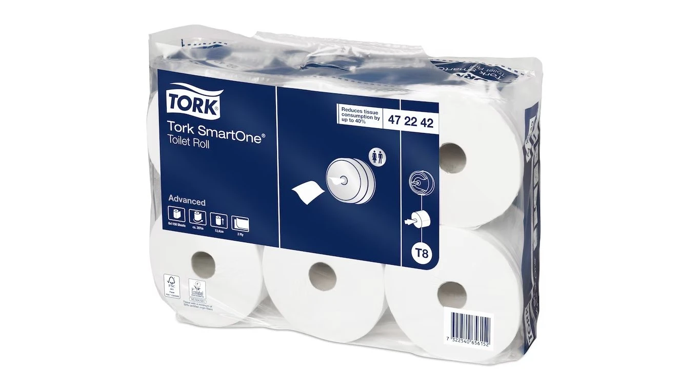 TORK WC-Papier Advanced SmartOne 2-lagig, 6 Rollen