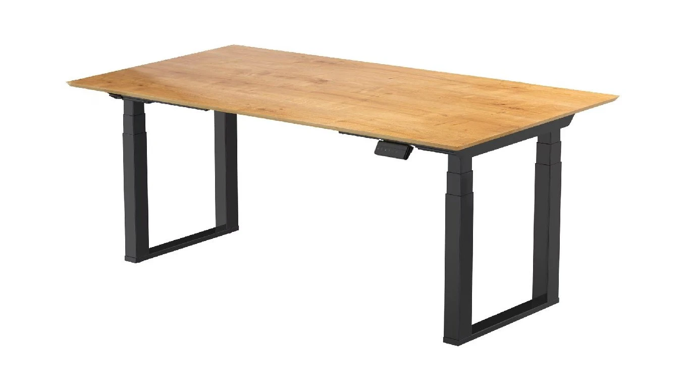 Contini höhenverstellbarer Bürotisch rechteckig 1.8 × 0.8 m