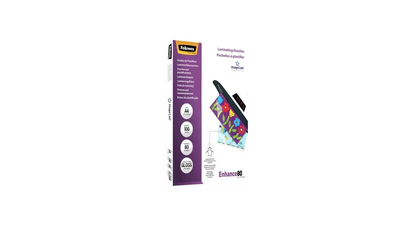 FELLOWES Enhance 80 Laminieroflien A4, 80my