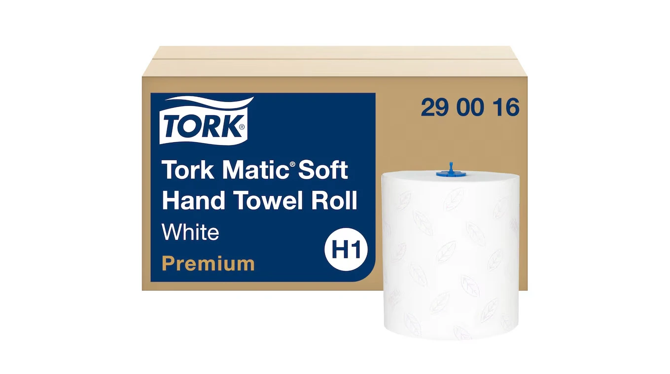TORK Papierhandtuchrollen Premium Matic Soft 2-lagig, 6 Rollen