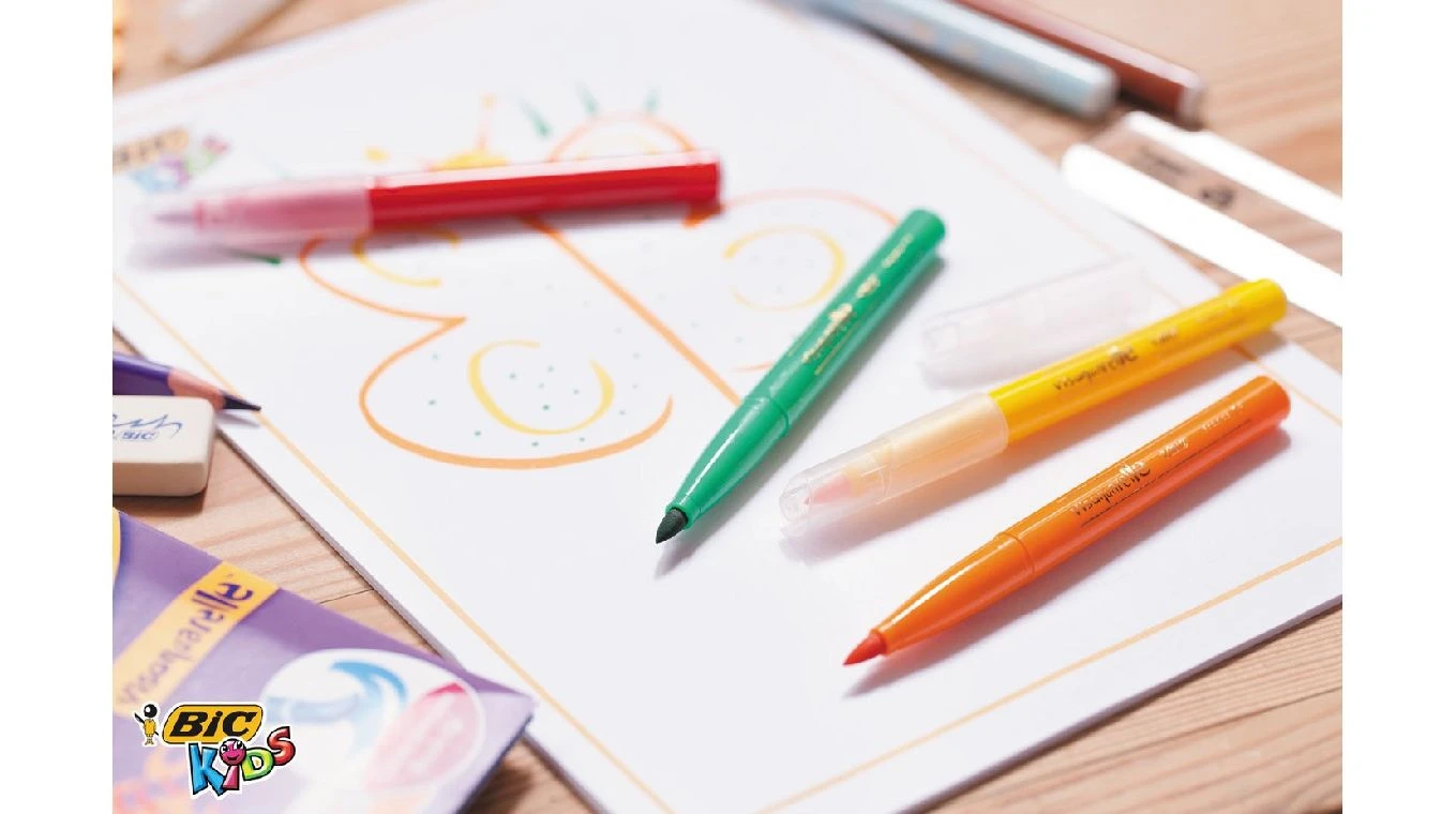 BIC Kid Visaquarelle 4.5 mm, 10 Farben