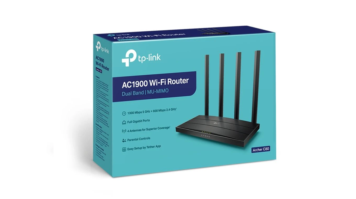 TP-LINK Archer C80 Dual-Band Wi-Fi Router