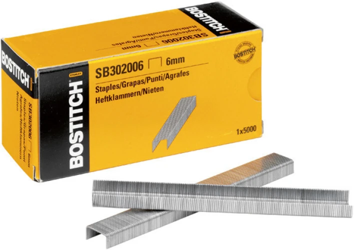 BOSTITCH Heftklammern 6mm - SB302006