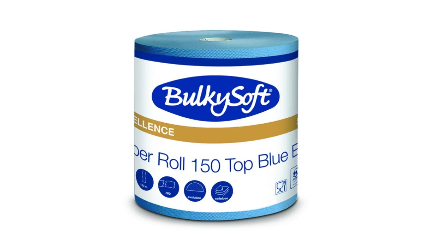 BULKYSOFT Papierwischtücher Excellence Maxi 3-lagig, 2 Rollen
