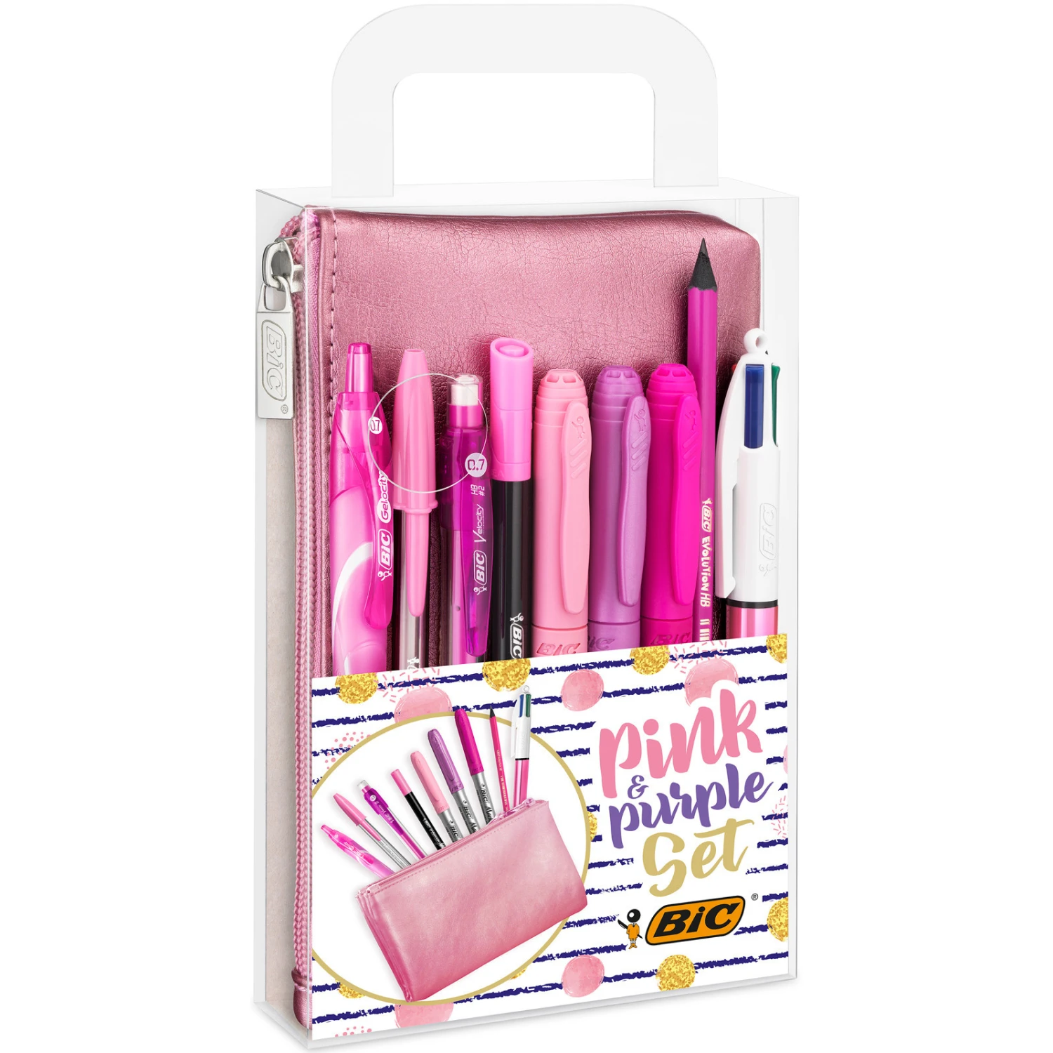 BIC Schreibset Pink & Pure