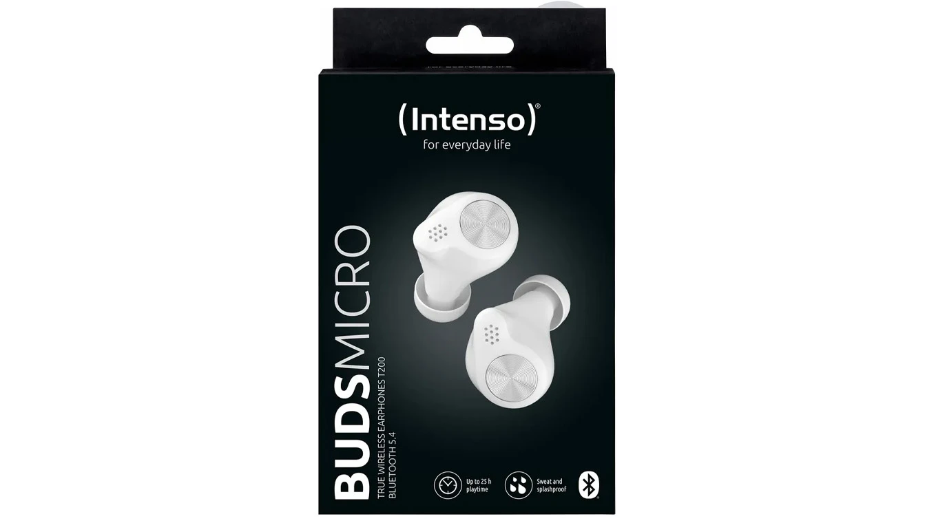 INTENSO BUDS Micros Wireless Earphones 3720202 T200