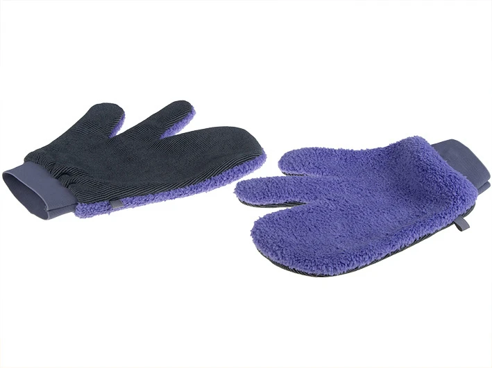EDI CLEAN Mikrofaserhandschuh Magic Purple 1 Paar à 2 Stück