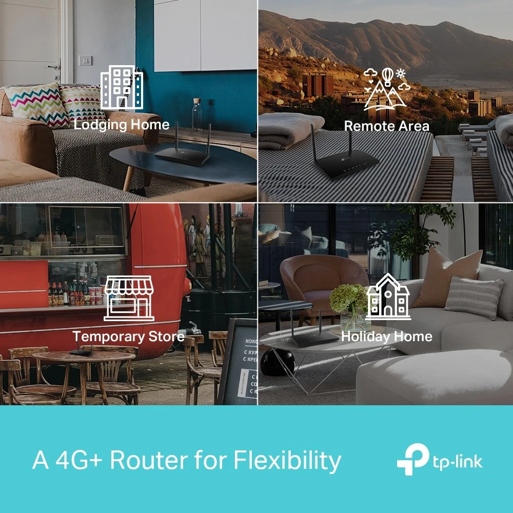 TP-LINK Archer MR600 4G+ Cat6 AC1200 WLAN-Router