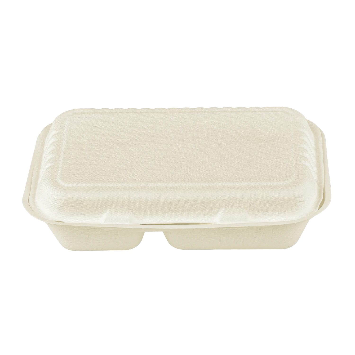 Menü-Box zweigeteilt rechteckig 770 ml, Karton à 250 Stück