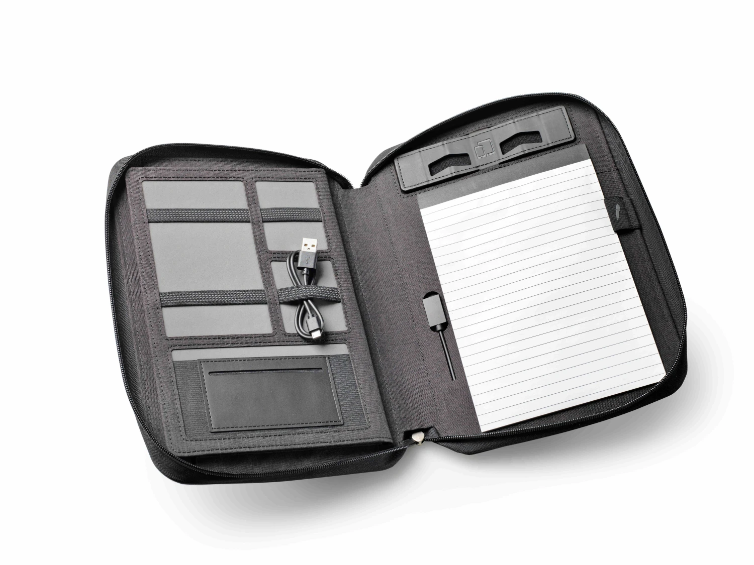 Dufco Konferenzmappe, A5 mit Powerbank 5000 mAh,