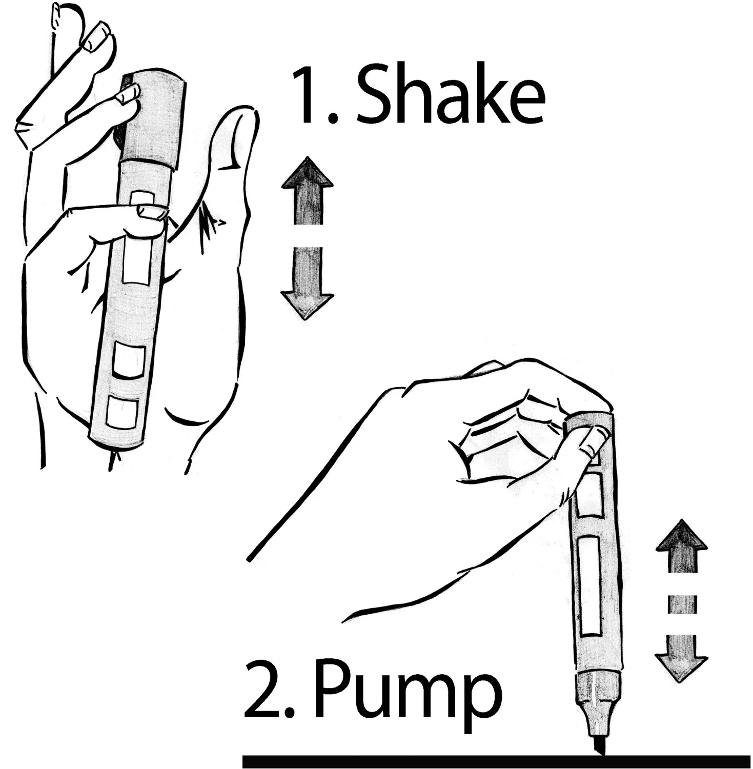 SIGEL Kreidemarker 1-2 mm - 2 Stück