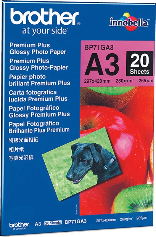 BROTHER Photo Paper glossy 260g A3
