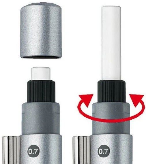 FABER-CASTELL Druckbleistift GRIP 2011 B