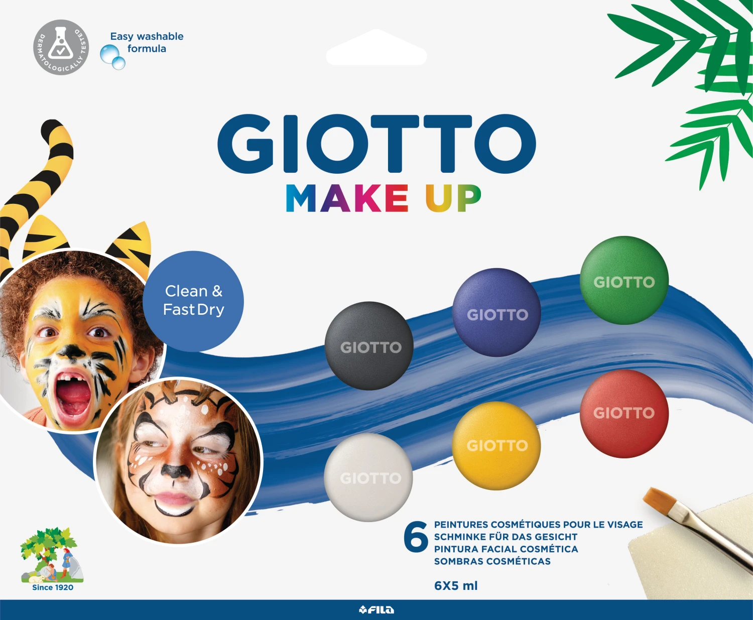 GIOTTO Schminkfarben Make-Up Basic