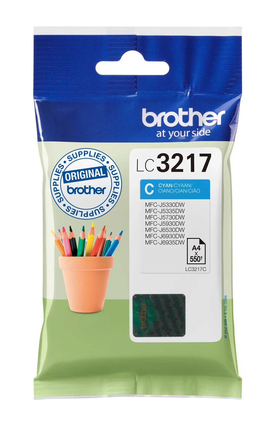 BROTHER Tintenpatrone cyan