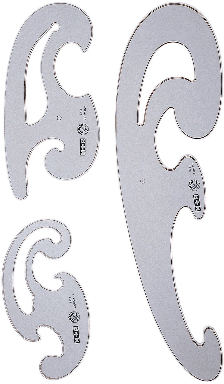 M+R Burmesterkurvenset 13/17/32cm
