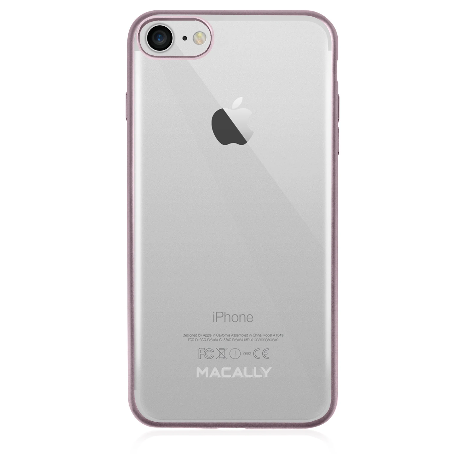 MACALLY TPU Clear Case iPhone SE/7/8 (4.7")