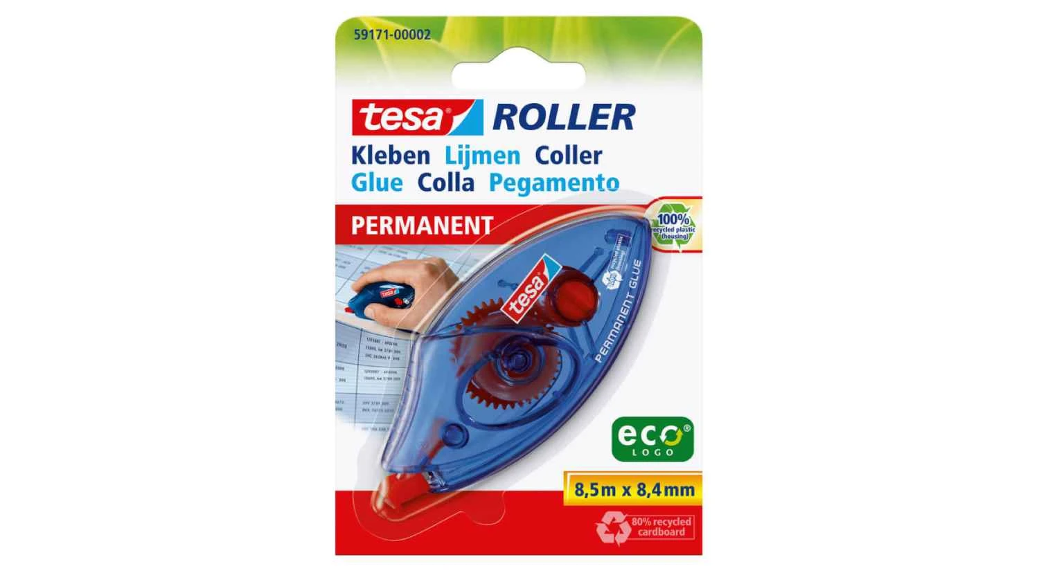 TESA Einweg-Kleberoller 8.5 m x 8.4 mm