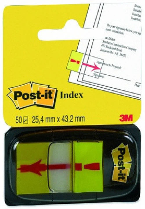 POST-IT Haftstreifen Index Ausrufzeichen 50 Blatt