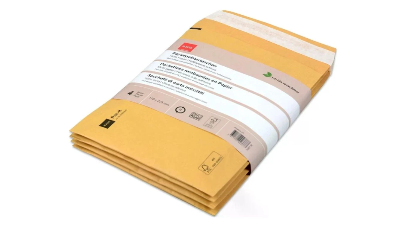 ELCO Papierpolstertasche 170 x 225mm, braun, 4 Stk.