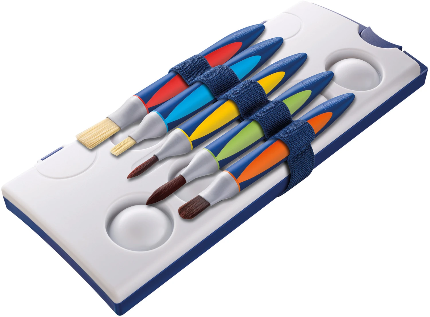 PELIKAN Pinselset Griffix 5-teilig - 5 Farben