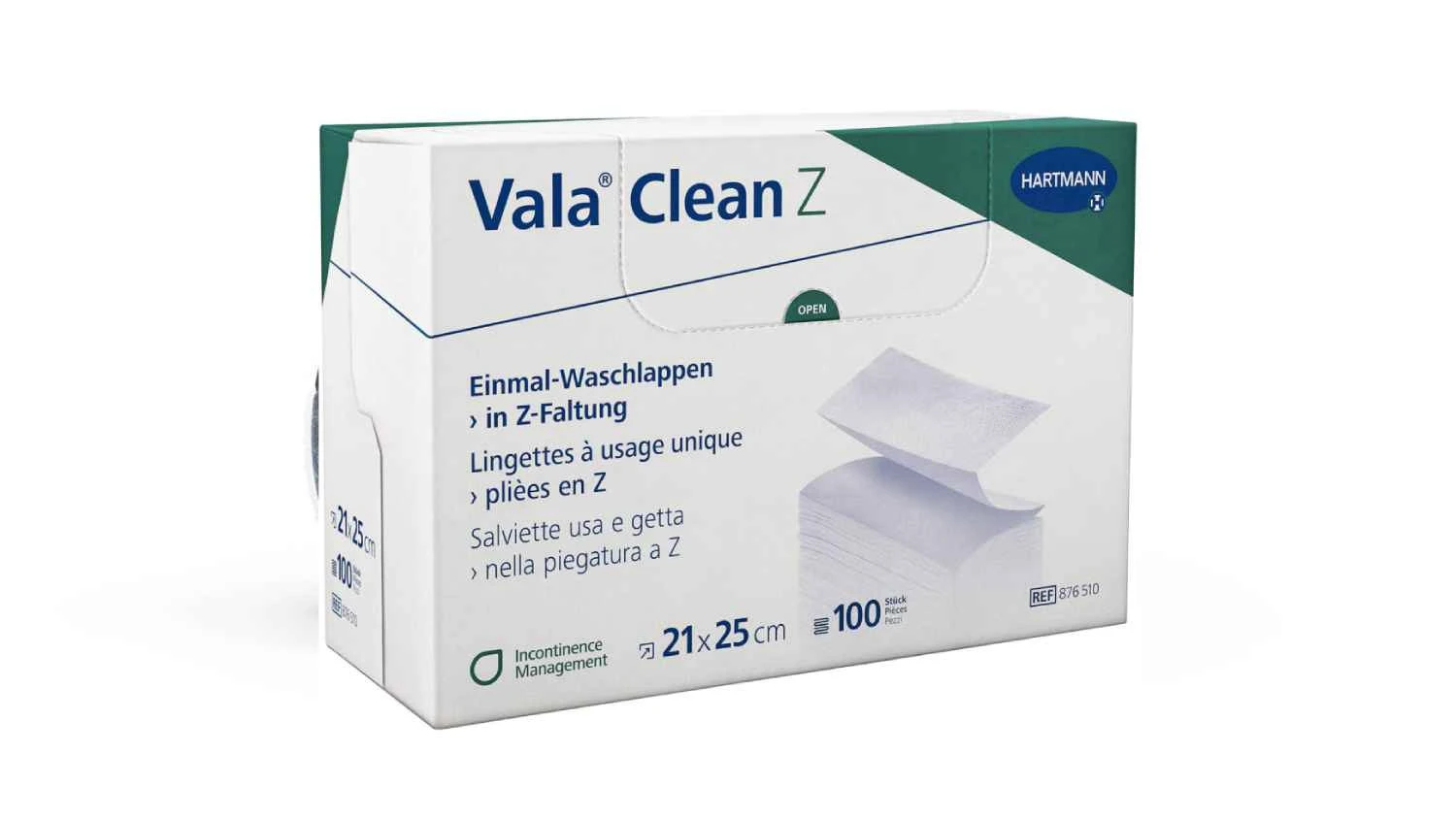 HARTMANN Einmal-Waschlappen Vala Clean Z 100 Stück
