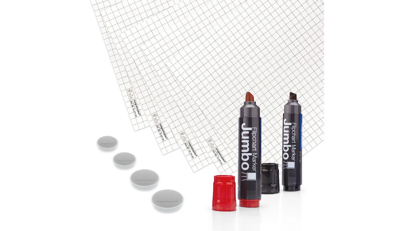 MAGNETOPLAN Flipchart Starter Kit