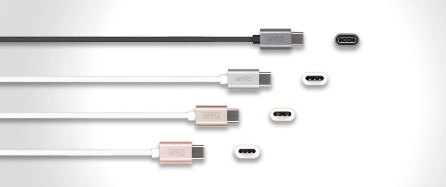 ARTWIZZ USB-C auf USB-C Lade- und Sync-Kabel 2m