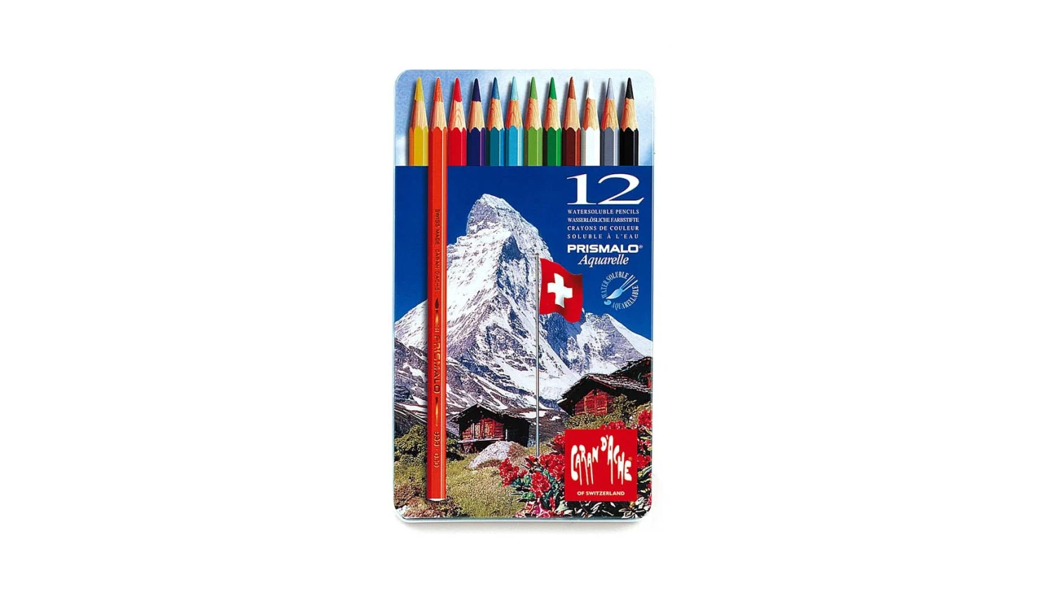 CARAN D'ACHE Farbstifte Prismalo 12er Pack