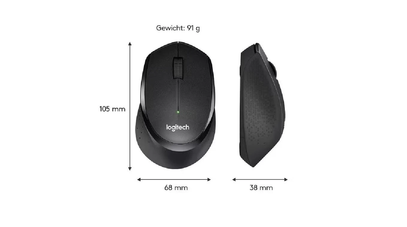LOGITECH M330 Maus Silent Plus