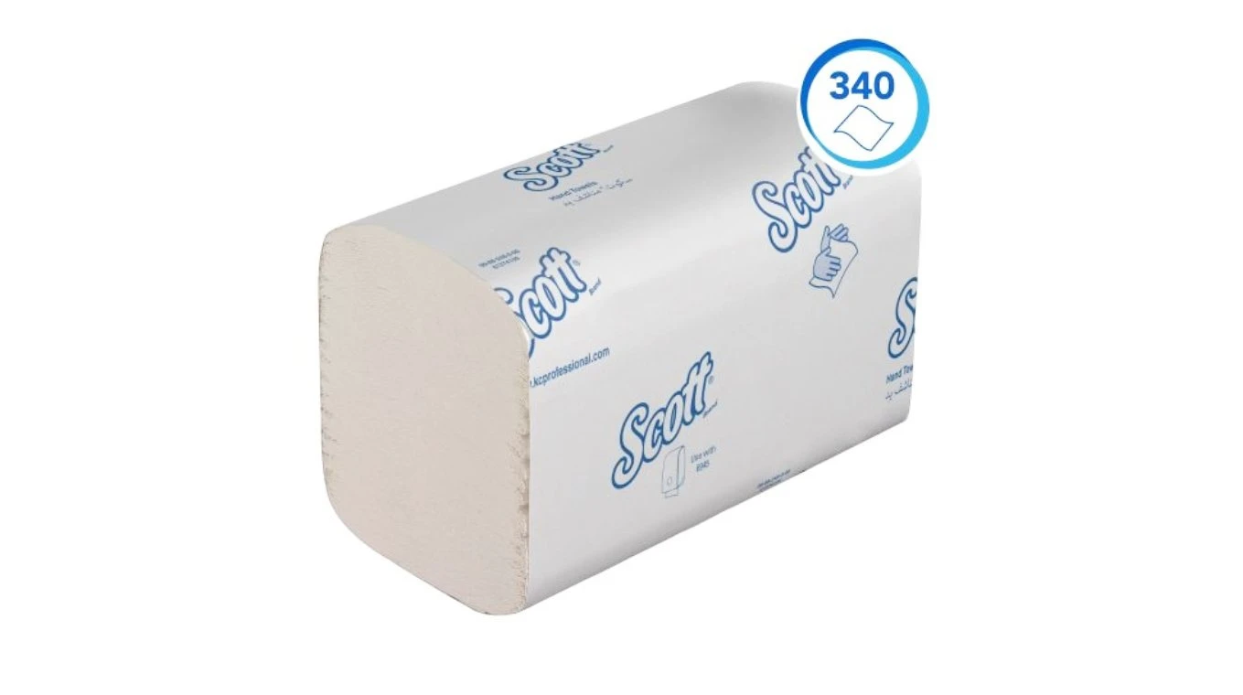 SCOTT Papierhandtücher Professional V-Falz, 1-lagig, weiss