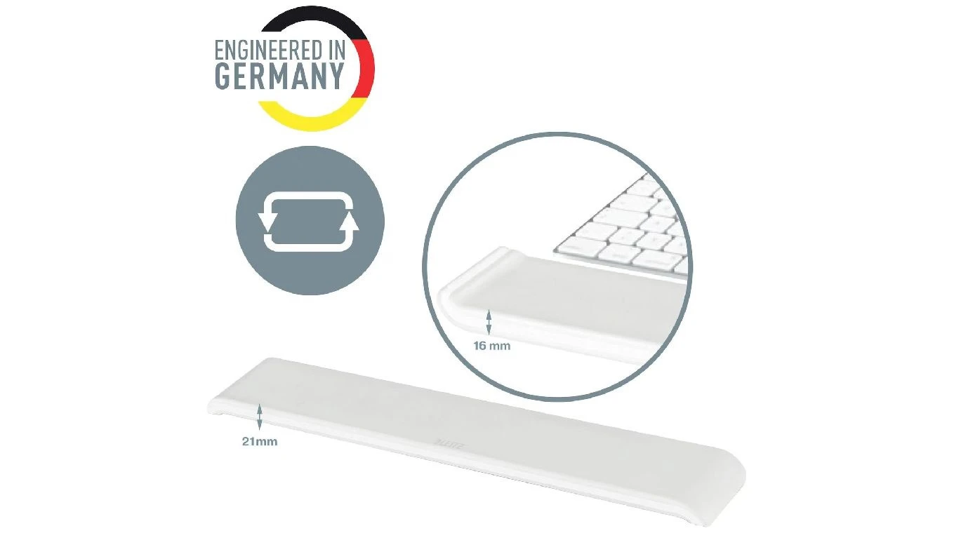 LEITZ 6524 Handgelenkauflage Cosy, verstellbar