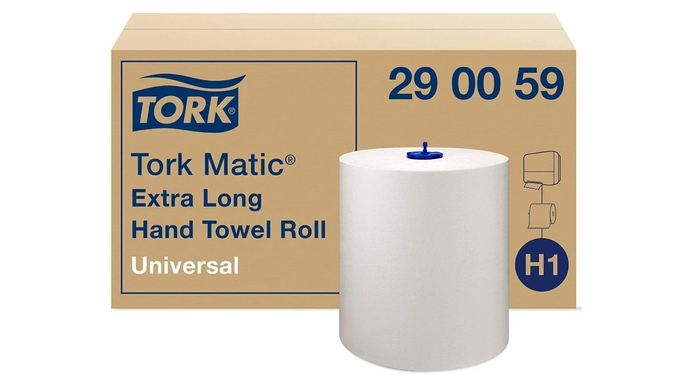 TORK Papierhandtuchrollen Universal Matic 1-lagig, 6 Rollen