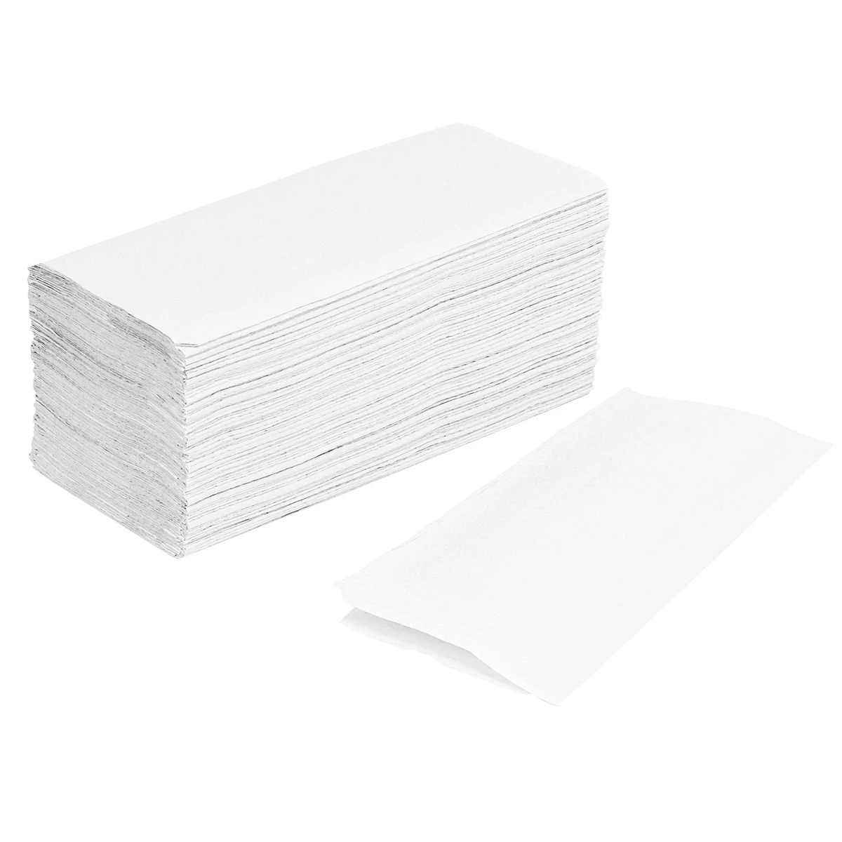 Papierhandtücher V-Falz, 2-lagig, weiss