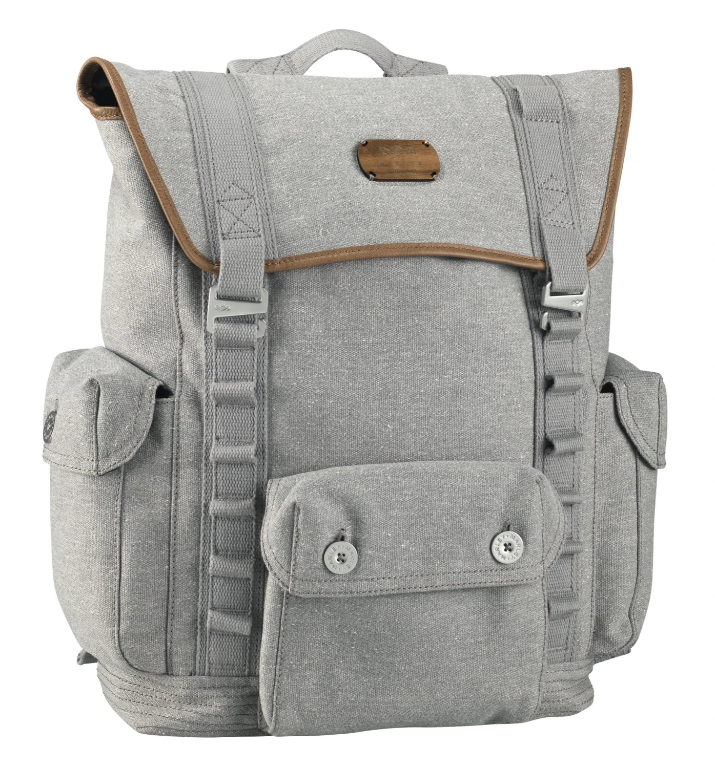 House Of Marley Lively Up Leather Scout Pack Macbooks & Laptops 16"