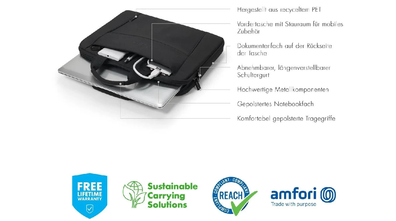 DICOTA Eco Slim Case BASE 15.6"