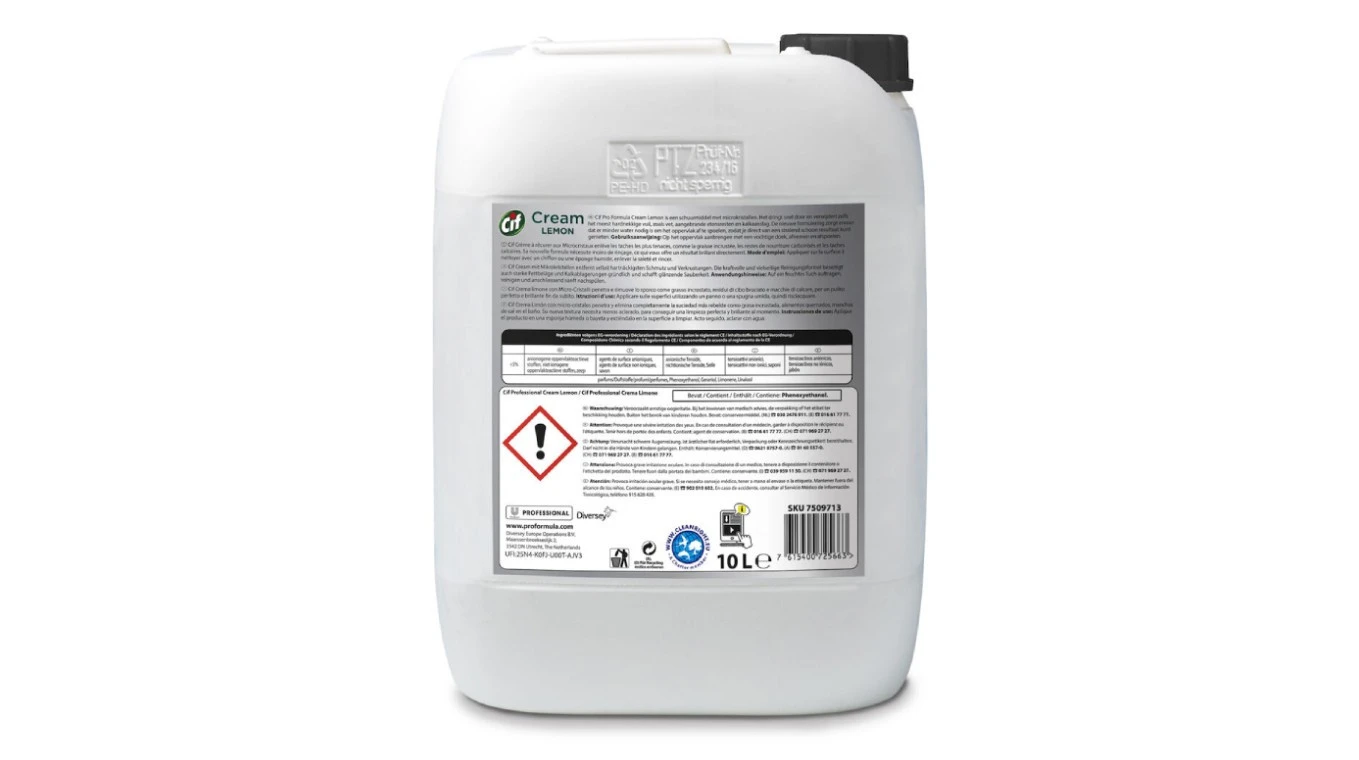 CIF Scheuermilch Professional Cream Lemon 10 L