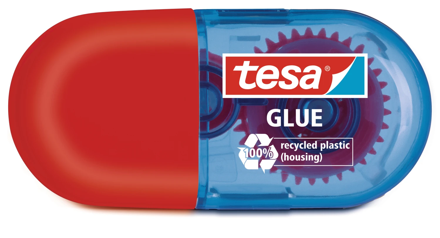 TESA Mini Kleberoller 6 m x 5 mm - 2er Pack
