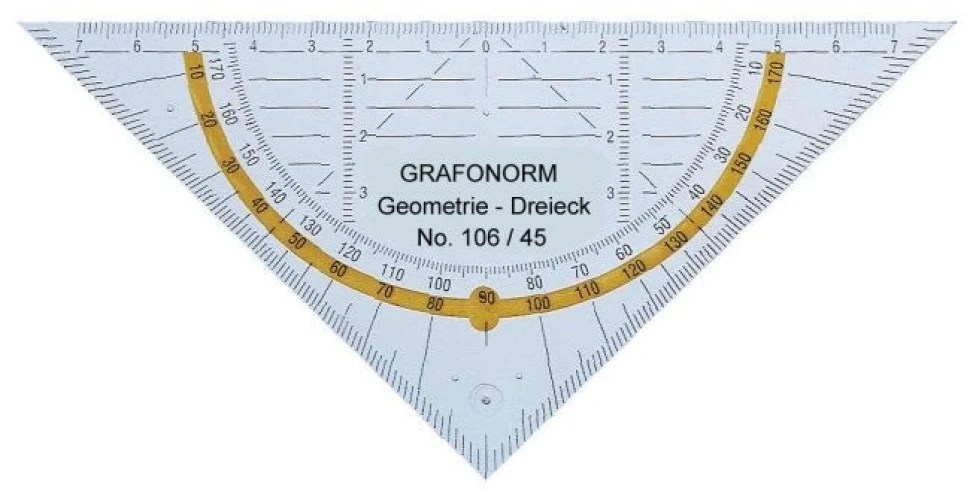 DUX Geodreieck 14cm