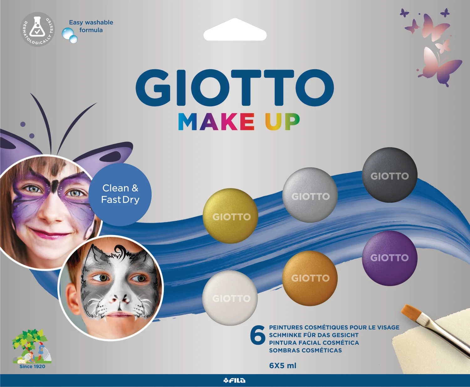 GIOTTO Schminkfarben Make-Up Metallic