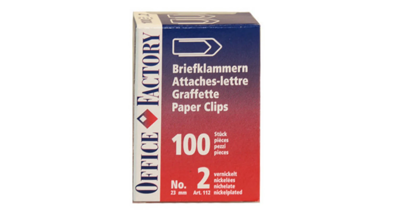 SMART OF. Büroklammern Gr.2