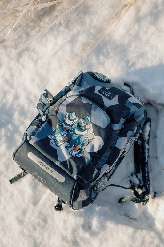 BECKMANN Schulrucksack Active Air FLX mit Wendetasche