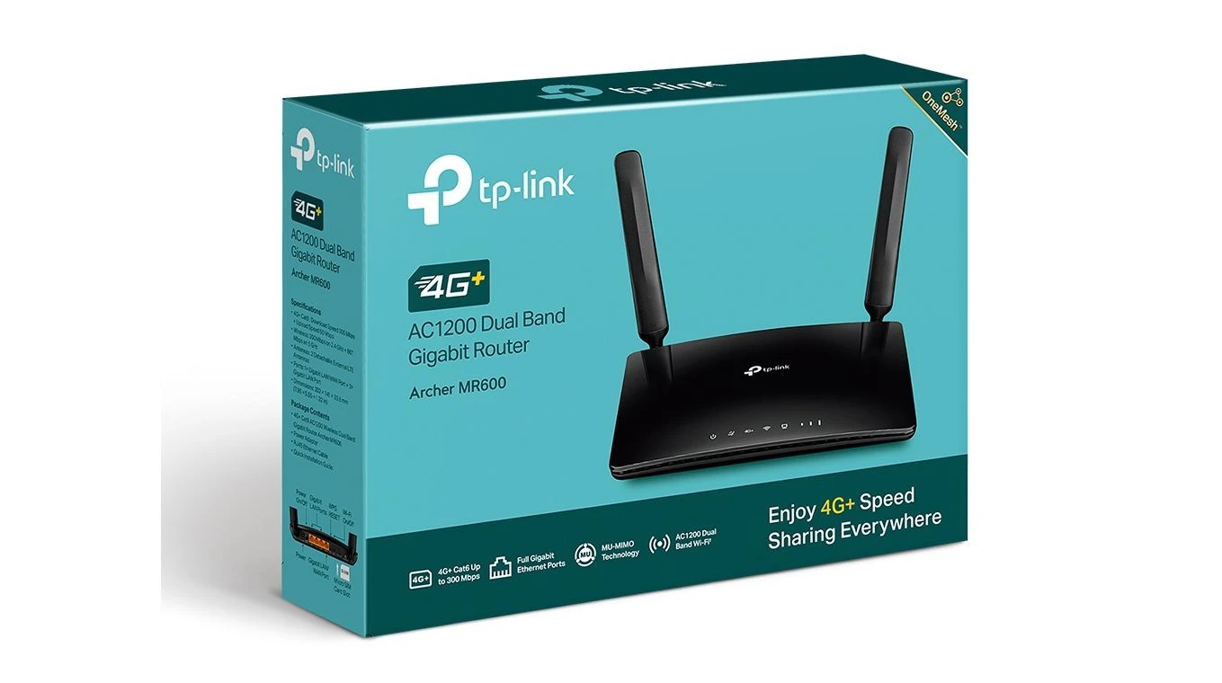 TP-LINK Archer MR600 4G+ Cat6 AC1200 WLAN-Router